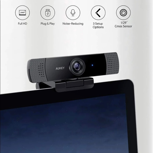 AUKEY Overview Full HD Video 1080p Webcam - Picture 3 of 7